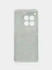 Серый чехол на OnePlus Ace 3/12R / Ван Плас Асе 3/12R прозрачный, с рисунком, защита камеры