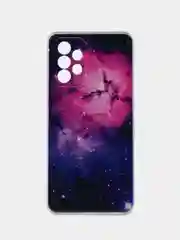 Аметистовый силиконовый чехол на Samsung Galaxy A52/A52s (Самсунг А52/A52s)
