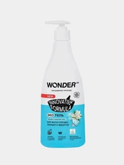 Средство гель для посуды овощей и фруктов WONDER LAB аромат жасмина и морской соли 550 мл
