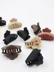 Разноцветный заколка крабик, набор крабиков soft touch, матовые крабики 12 шт