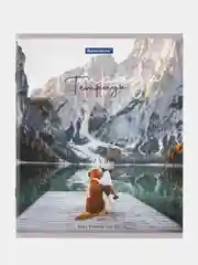 Тетрадь BRAUBERG "Best Friends", А5, скоба, клетка, 2 штуки, 48 листов