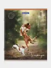 Тетрадь BRAUBERG "Best Friends", А5, скоба, клетка, 2 штуки, 48 листов
