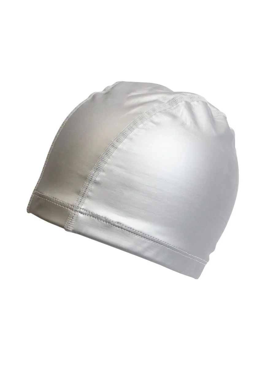 Серебряный шапочка для плавания PU-35
