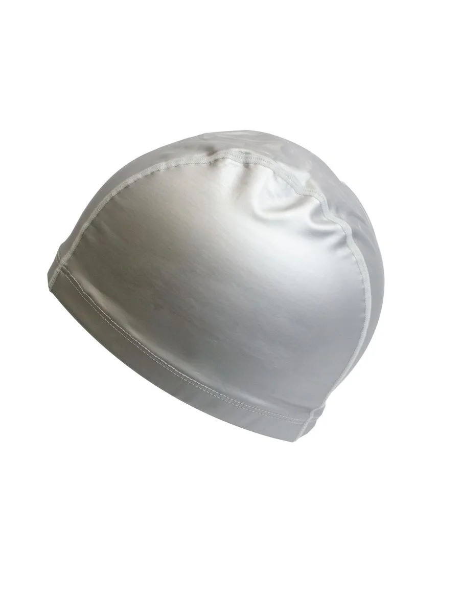 Серебряный шапочка для плавания PU-35