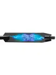 Синий самокат трюковый FLY BLUE светящиеся в темноте колеса