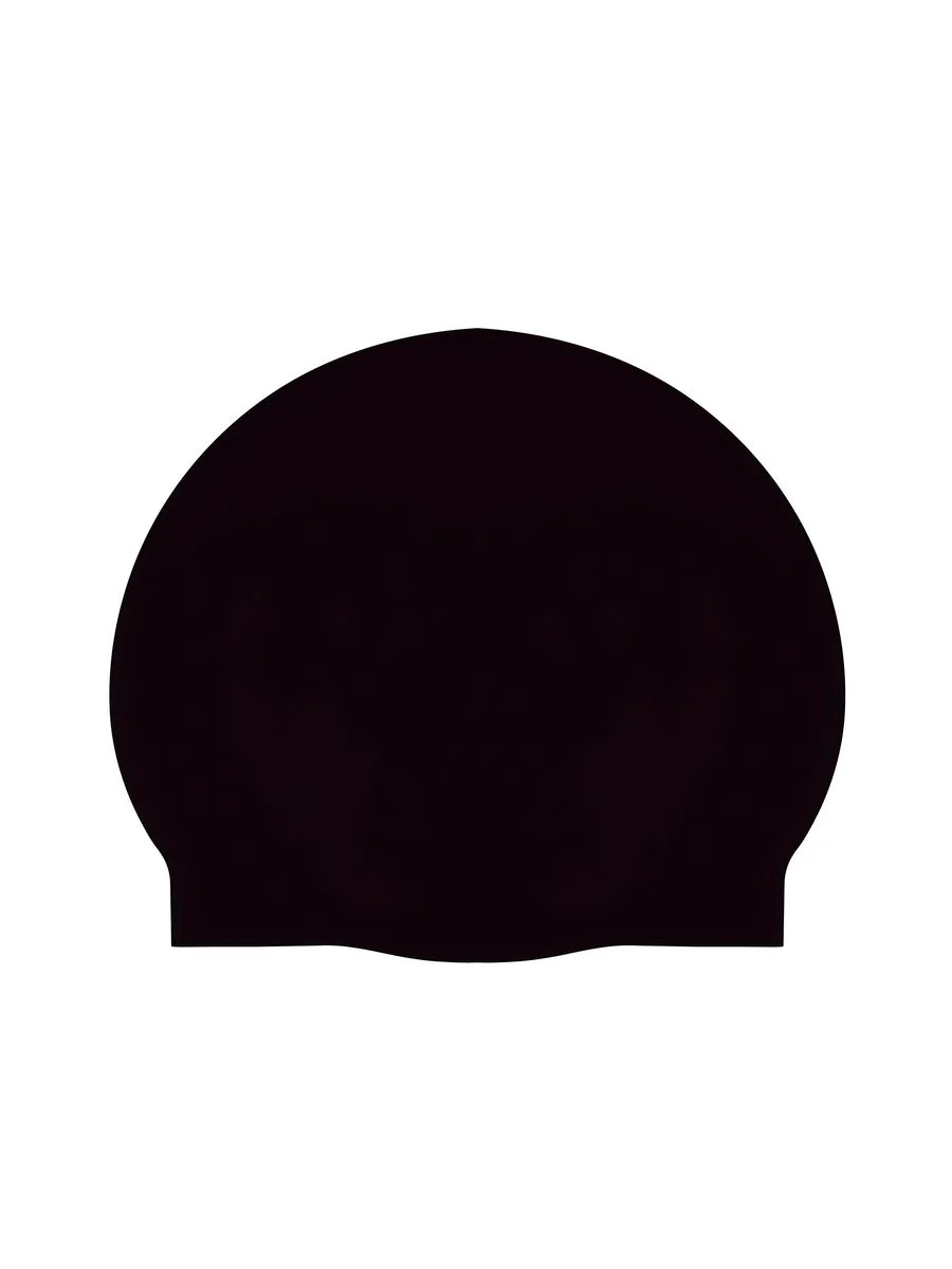Черный шапочка для плавания cap-55