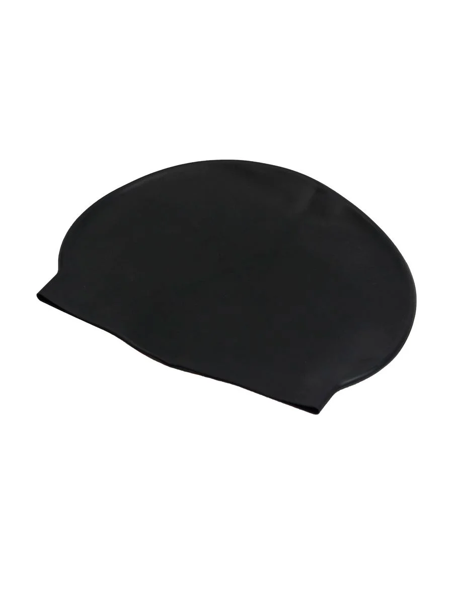 Черный шапочка для плавания cap-55