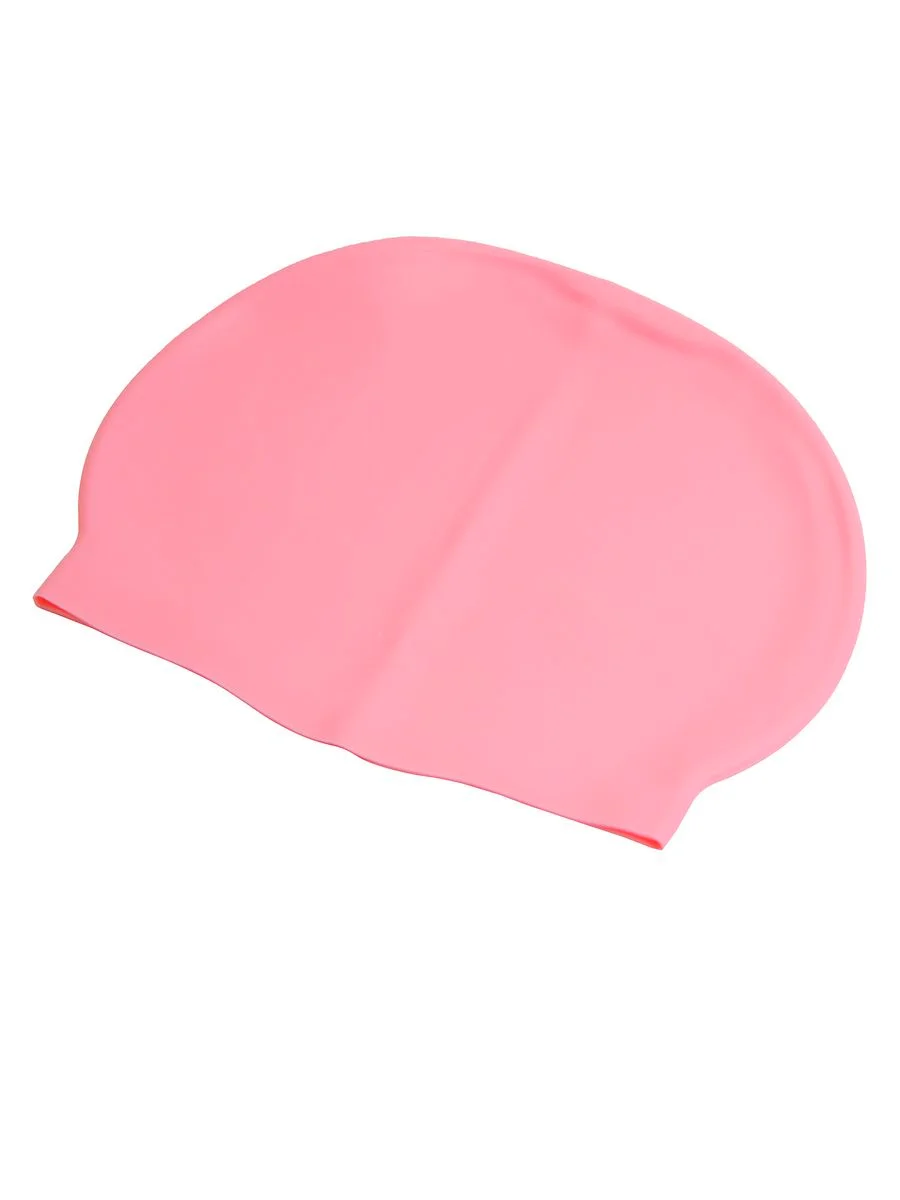 Розовый шапочка для плавания cap-55