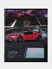 Тетрадь BRAUBERG "SUPER CAR", клетка, 10 штук по 12 листов