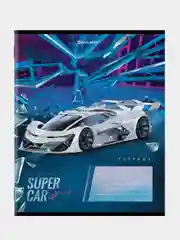 Тетрадь BRAUBERG "SUPER CAR", клетка, 10 штук по 12 листов