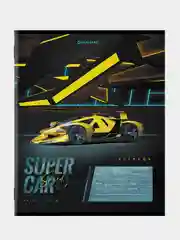 Тетрадь BRAUBERG "SUPER CAR", клетка, 10 штук по 12 листов