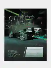 Тетрадь BRAUBERG "SUPER CAR", клетка, 10 штук по 12 листов