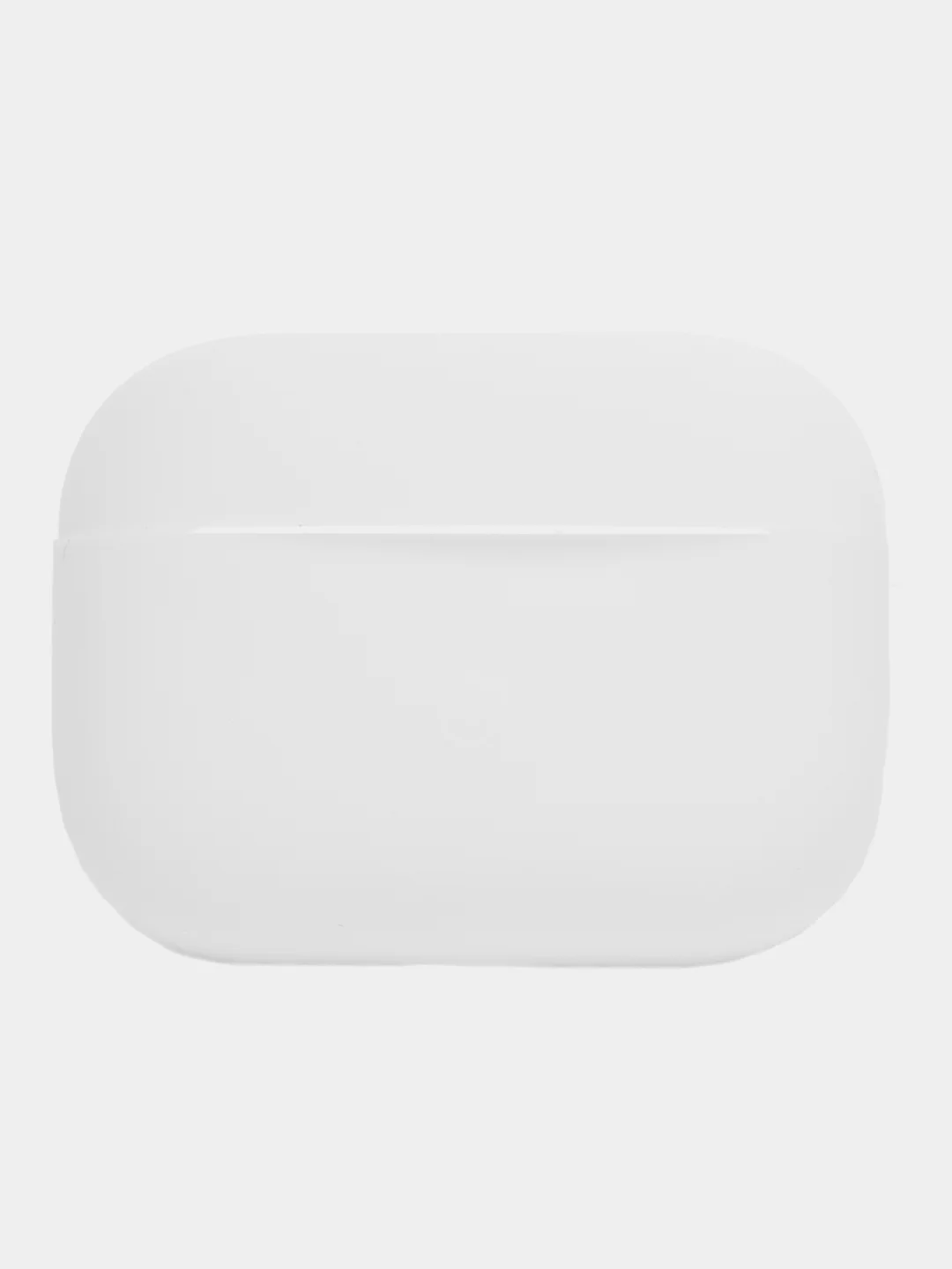 Белый силиконовый чехол для наушников Apple Airpods PRO