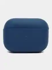 Синий меланж силиконовый чехол для наушников Apple Airpods PRO