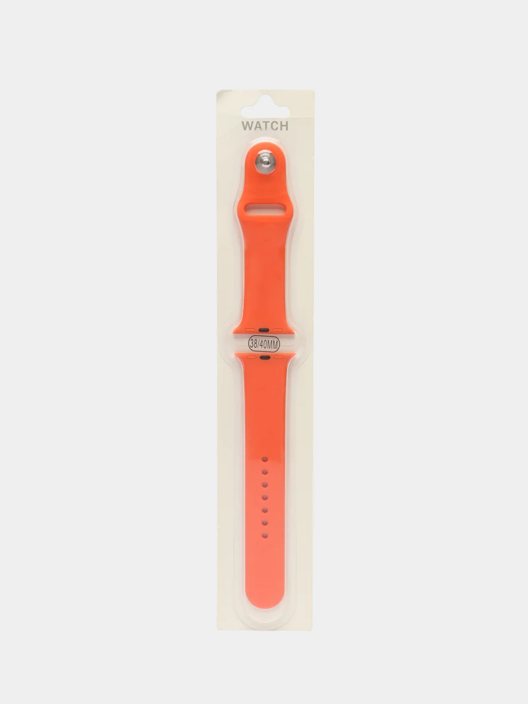 Вишнёвый силиконовый ремешок для Apple Watch 38/40 mm