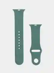 Зелёный хаки силиконовый ремешок для Apple Watch 38/40 mm