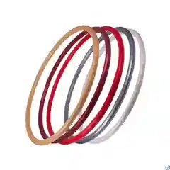 Обруч гимнастический стальной "КОМФОРТ" (90х3см ,4см, 5см)