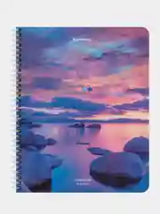 Тетрадь BRAUBERG "Travel", А5, гребень, клетка, 96 листов