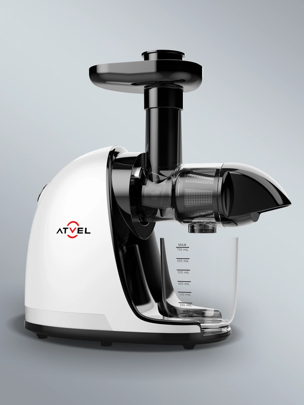 Соковыжималка шнековая электрическая Atvel PowerTwist J3 White, 150 Вт