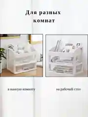 Органайзер для хранения косметики, канцтоваров, мелочей