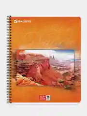 Тетрадь BRAUBERG "Природа", А5, гребень, клетка, 48 листов