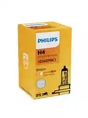 Галогенная лампа Philips H4 60/55W 12V Vision 1шт 12342PRC1