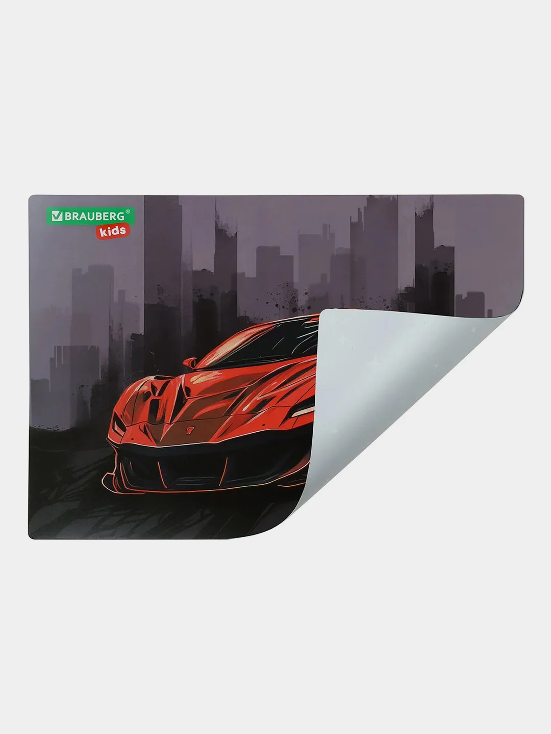 Настольное покрытие BRAUBERG KIDS "Red car", А3+, пластик, 46x33 см
