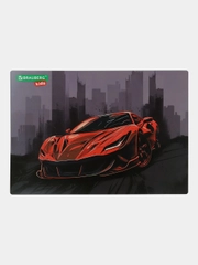 Настольное покрытие BRAUBERG KIDS "Red car", А3+, пластик, 46x33 см