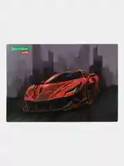Настольное покрытие BRAUBERG KIDS "Red car", А3+, пластик, 46x33 см