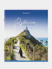 Тетрадь BRAUBERG "By the Sea", А5, скоба, клетка, 80 листов
