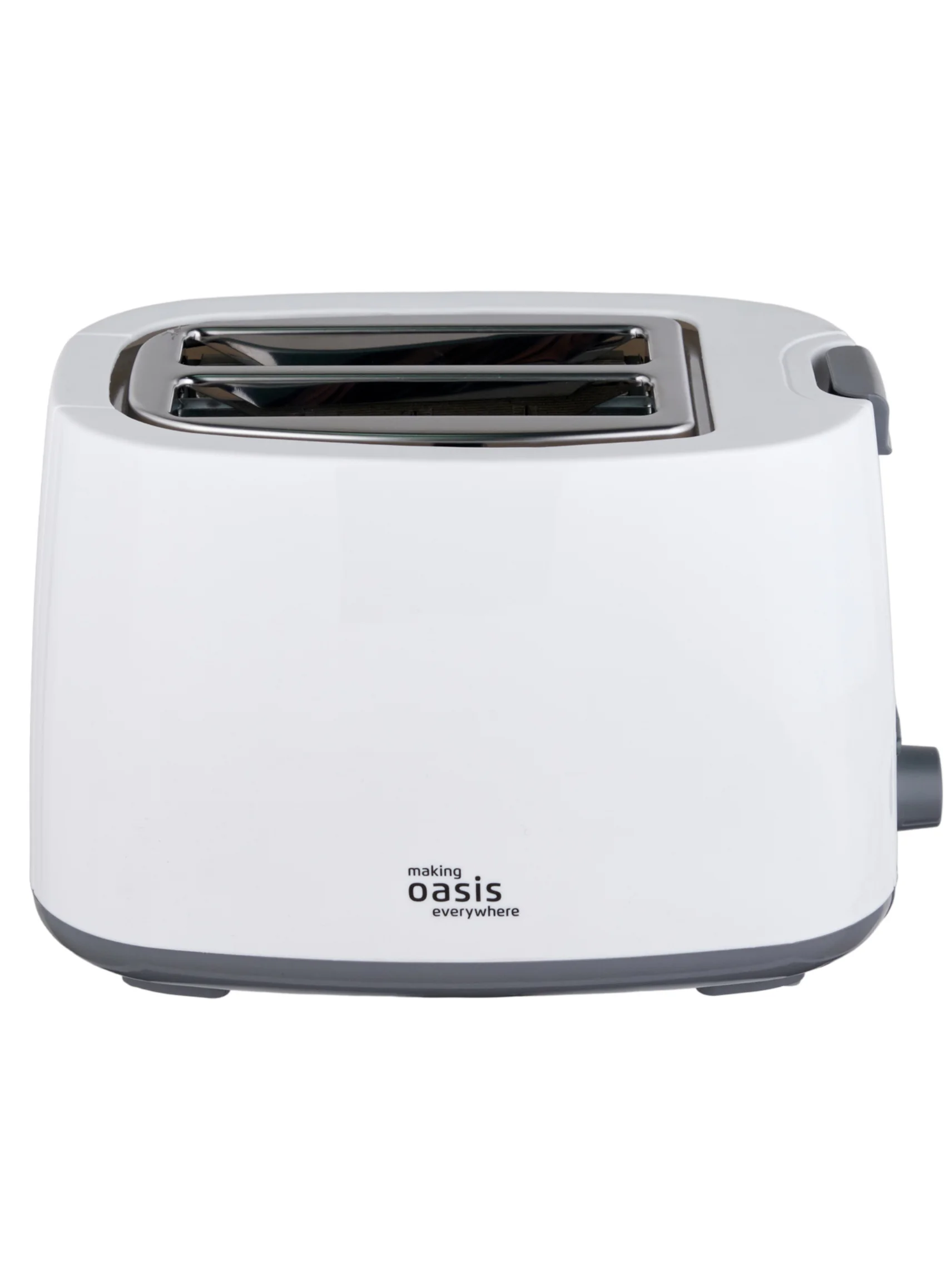 Белый тостер электрический making Oasis everywhere TR-3W