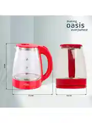 Красный электрический чайник making Oasis everywhere K-8GR
