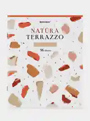 Тетрадь BRAUBERG "Natura Terrazzo", А5, скоба, клетка, 96 листов