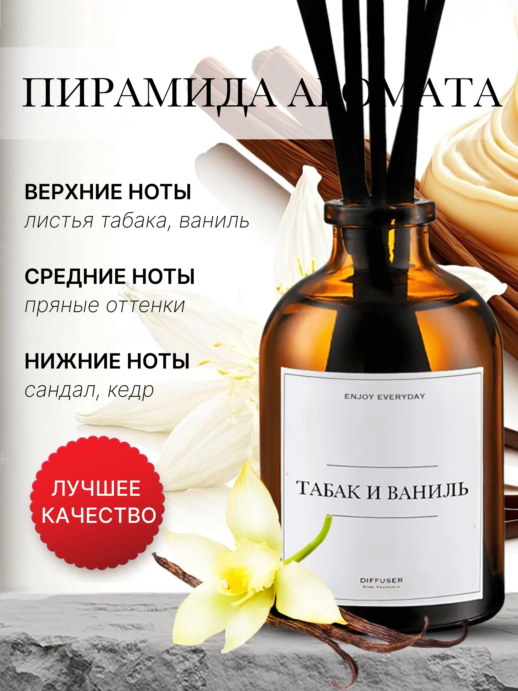 Коричневый ароматический диффузор для дома, ароматизатор для дома, 2 шт, 50 мл