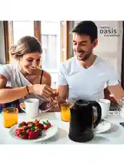 Черный электрический чайник making Oasis everywhere K-10SB