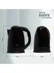 Черный электрический чайник making Oasis everywhere K-10SB
