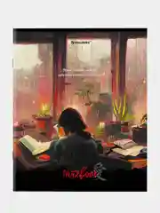 Тетрадь BRAUBERG "Anime Girls", А5, 80 листов, скоба, клетка