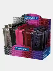 Пенал-косметичка BRAUBERG, Ultra, 20x6x4 см, 5 цветов