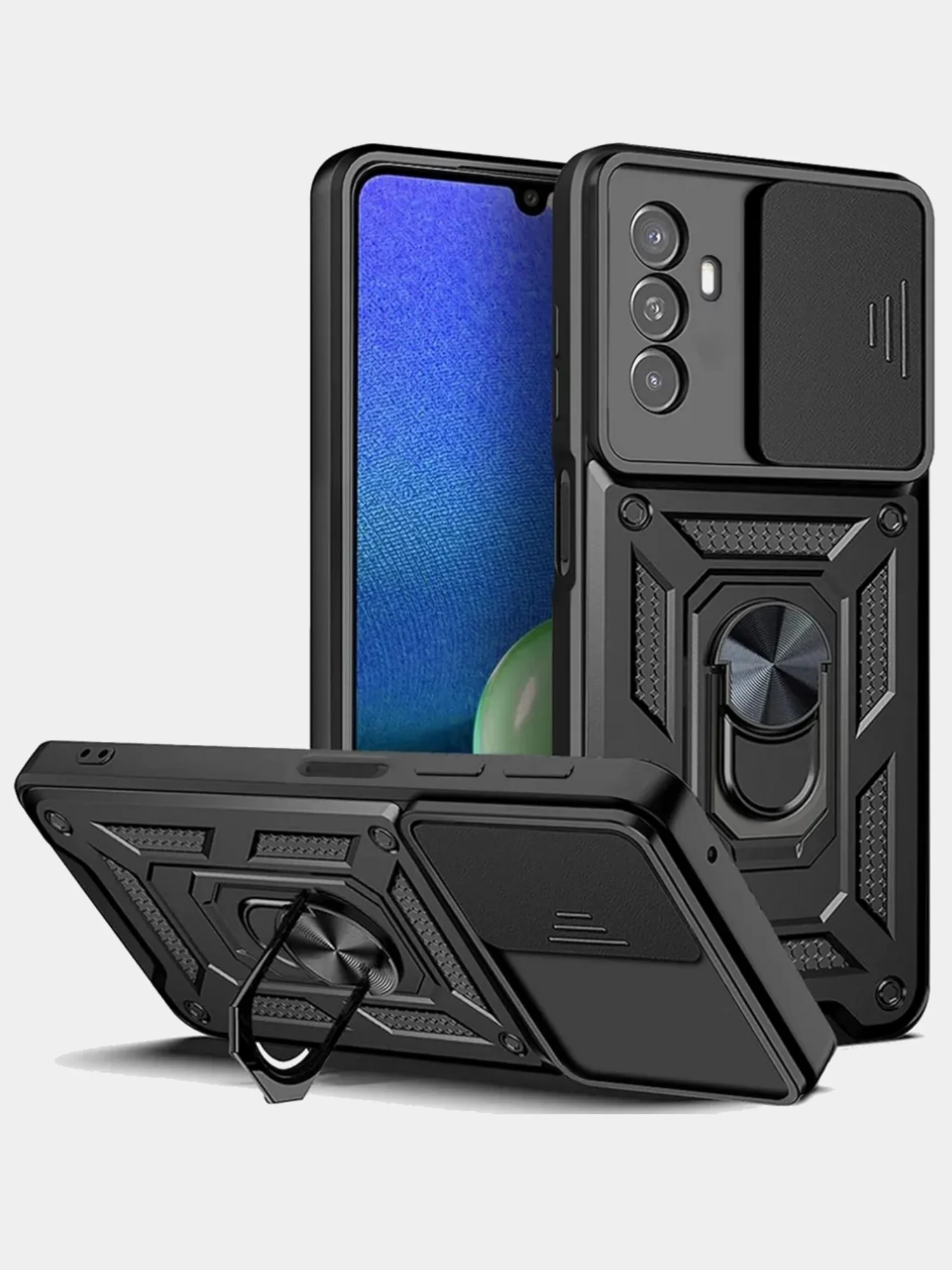 Серебряный чехол противоударный armors для Huawei Nova Y71 и Y70 и Y70 Plus / Нова У71 и У70 и У70 +