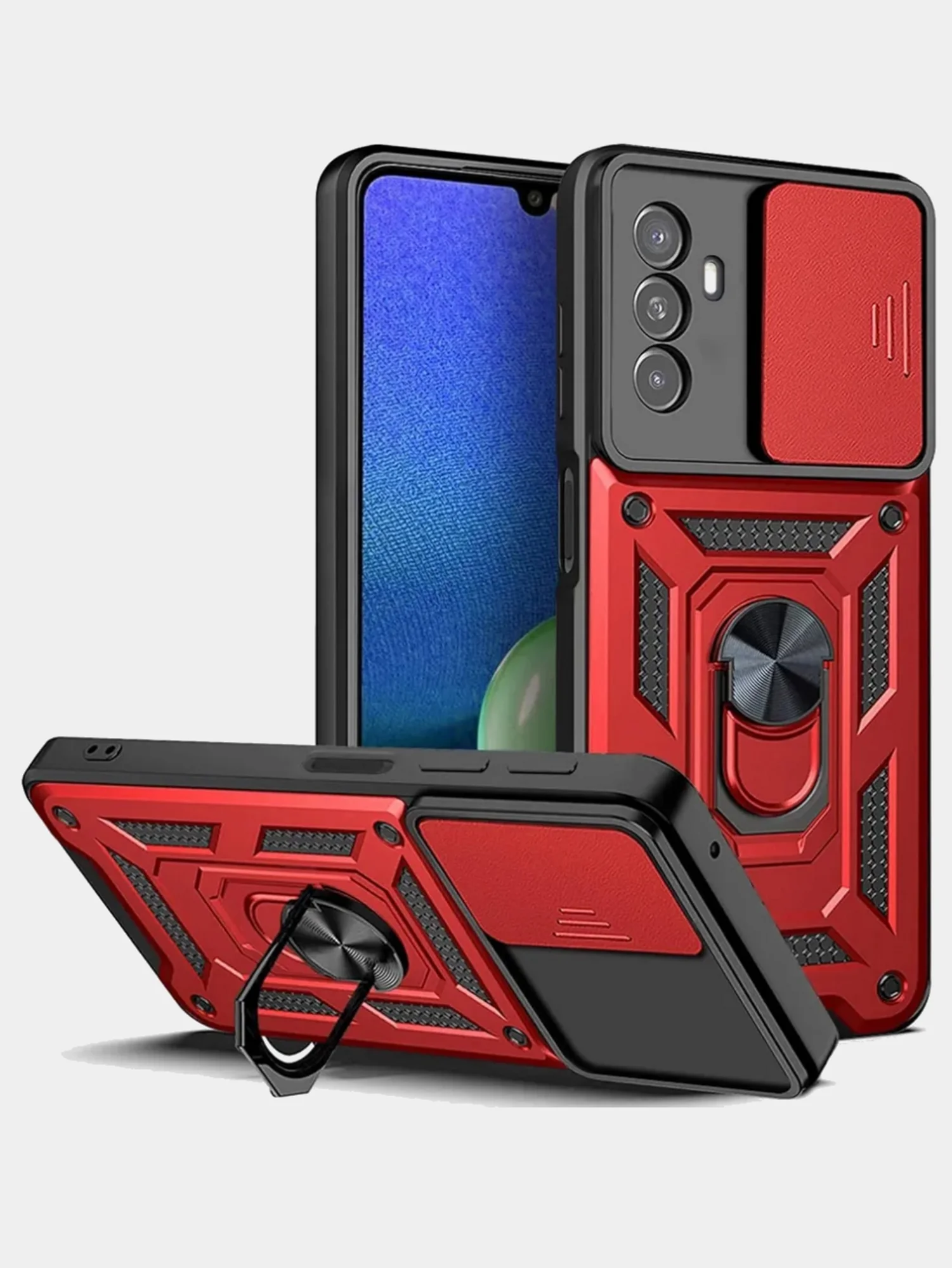 Серебряный чехол противоударный armors для Huawei Nova Y71 и Y70 и Y70 Plus / Нова У71 и У70 и У70 +