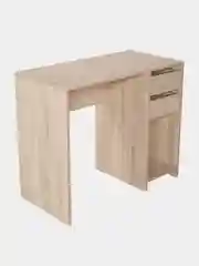 Стол письменный компьютерный с ящиками и полками для школьника Brabix 2 ящика, 641895