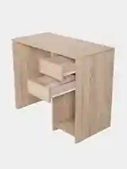 Стол письменный компьютерный с ящиками и полками для школьника Brabix 2 ящика, 641895