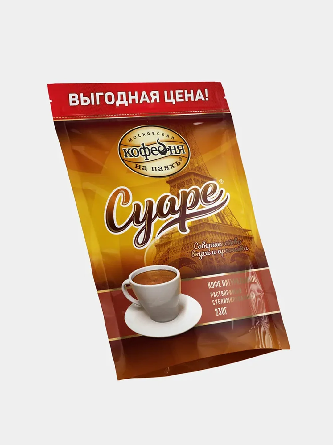 Kофе рaстворимый Московская кофейня на Паяхъ Суаре, 230 г