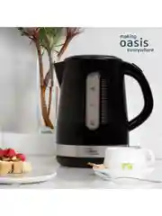 Черный электрический чайник making Oasis everywhere K-1PB