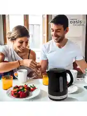 Черный электрический чайник making Oasis everywhere K-1PB