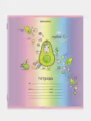Тетрадь BRAUBERG "Единорог", клетка, обложка картон, 10 штук, 12 листов