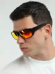 Оранжевый очки солнцезащитные спортивные UV 400, мужские / женские солнечные очки