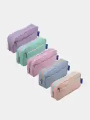 Пенал мягкий BRAUBERG "Pastel", 2 отделения, 21х9,5х5 см