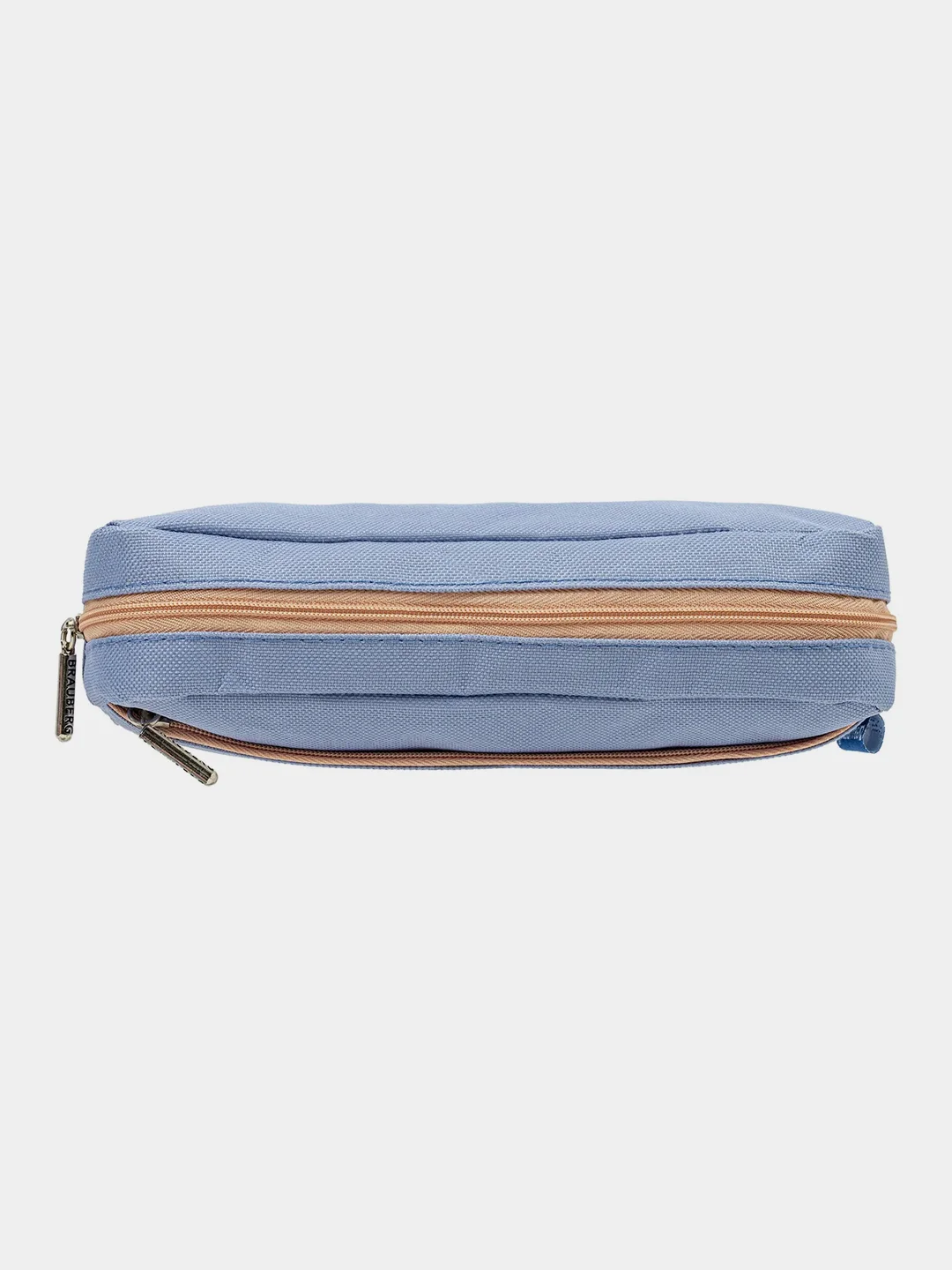 Пенал мягкий BRAUBERG "Pastel", 2 отделения, 21х9,5х5 см
