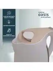 Белый электрический чайник making Oasis everywhere K-3PWI